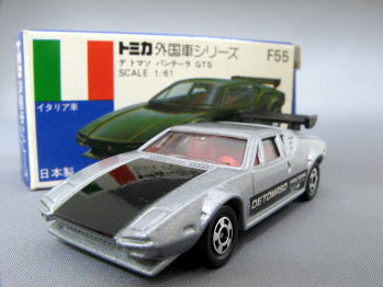 絶版トミカ青箱 F55-1 デ トマソ パンテーラ GTS