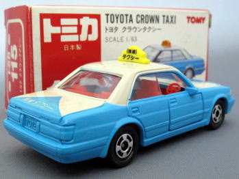 絶版トミカ赤箱(日本製)115-1 トヨタ クラウン タクシー