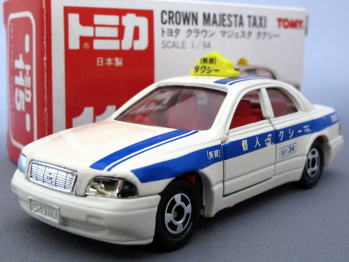 絶版トミカ赤箱(日本製)115-2 トヨタ クラウン マジェスタ タクシー